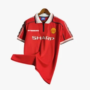 Manchester United Home Retro Jersey 1998 1999 2000